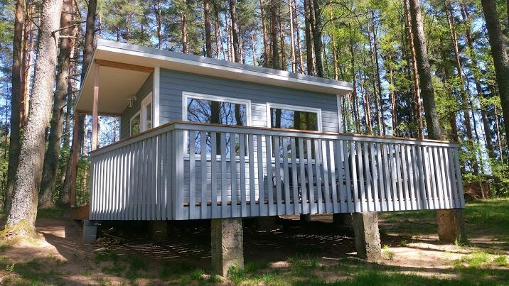 Kempings Ezerpriedes Burtnieki  Exterior foto