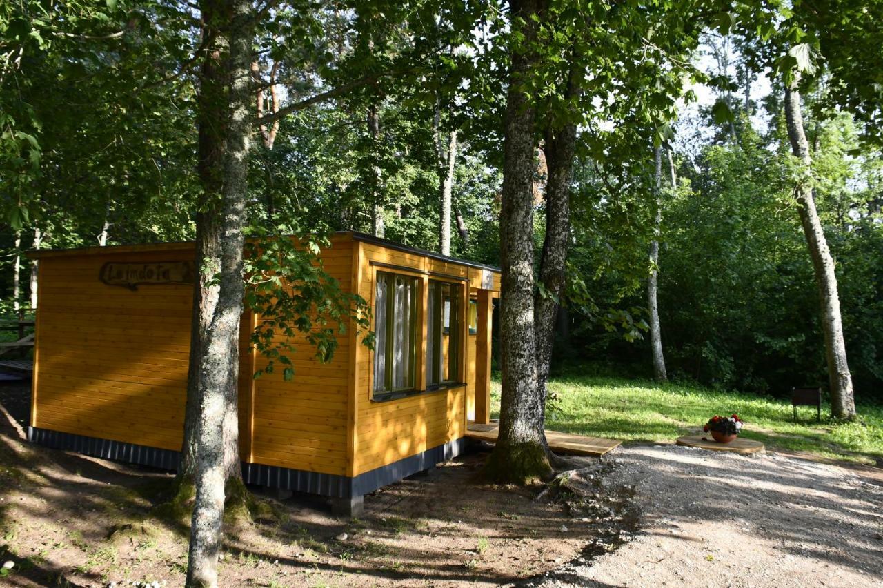 Kempings Ezerpriedes Burtnieki  Exterior foto